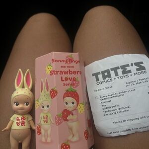 Sonny Angel Strawberry rabbit + PROOF OF PURCHASE AT AUTHORIZED STORE
